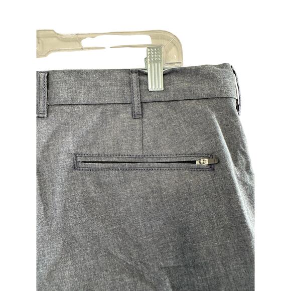 Nordstrom Men's Basic Blue Gray Tech Smart Slim Fit Dress Pants Size 40 x 32 - Picture 7 of 12